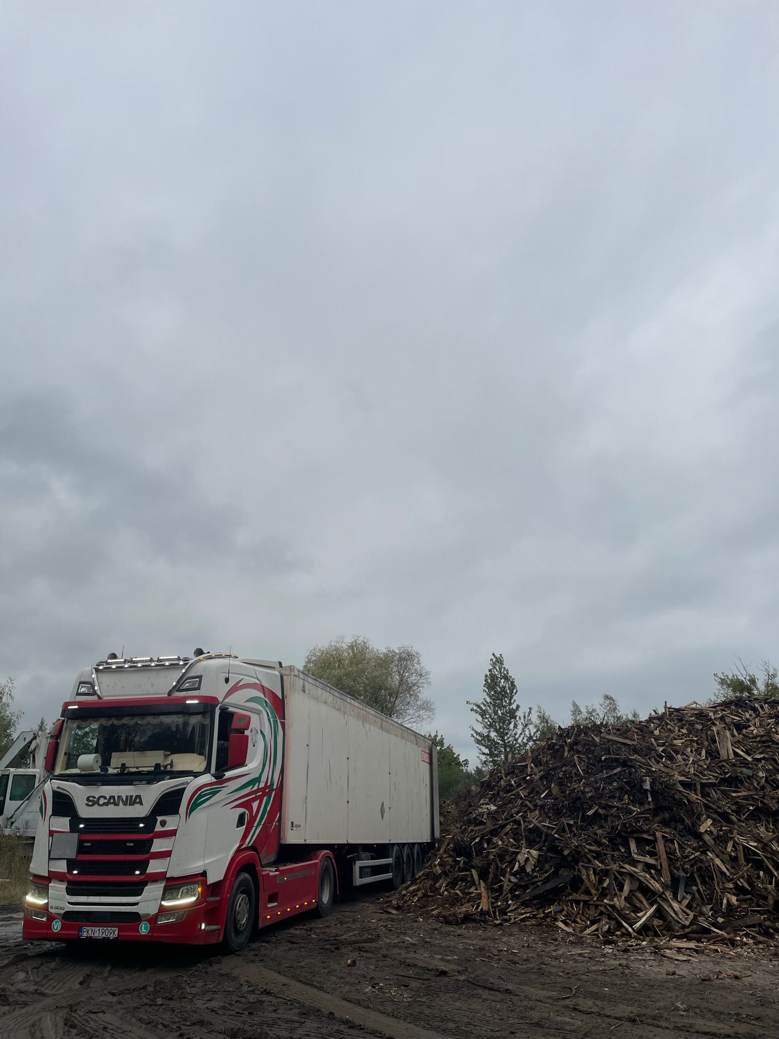 Transport biomasy i drewna